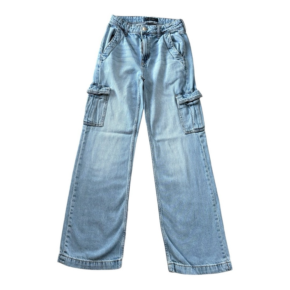 Aeropostale Women’s High Rise Wide Leg Jeans Size 0